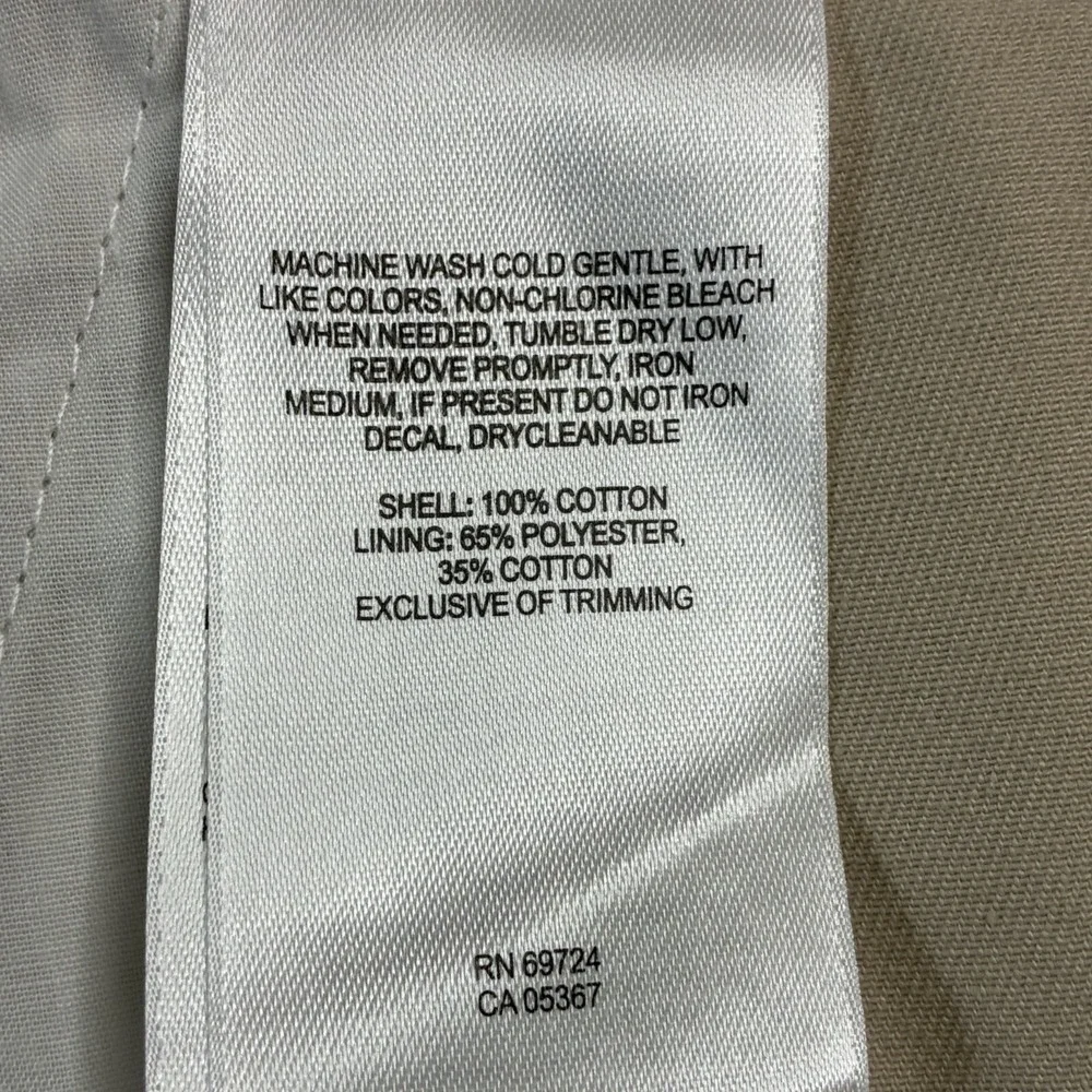Columbia Mens Size 42 Light Beige Omni-Shade Casual Outdoor Cargo Shorts Zip Fly